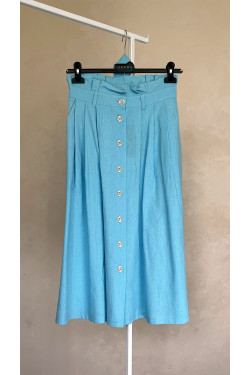Юбка 5630/1 Голубой