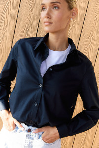 Рубашка 6518 Темно-синий