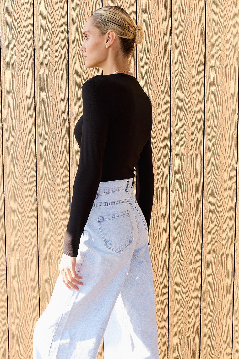 Лонгслив 6702 Черный