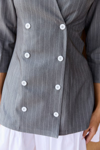 Платье 6703 Серый