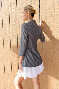 Платье 6703 Серый