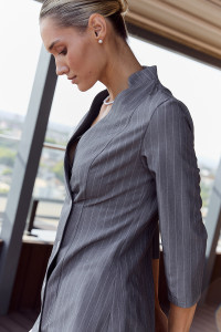 Платье 6703 Серый