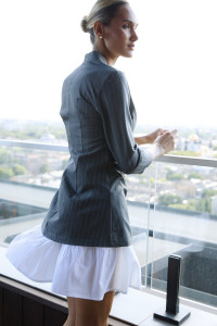 Платье 6703 Серый