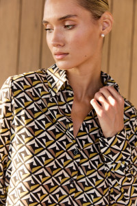 Рубашка 6707 Горчица