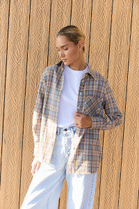 Рубашка 6712 Серый