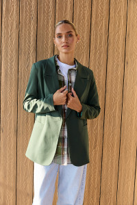 Рубашка 6713 Зеленый