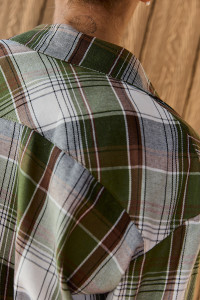 Рубашка 6713 Зеленый