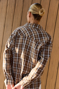 Рубашка 6713 Коричневый