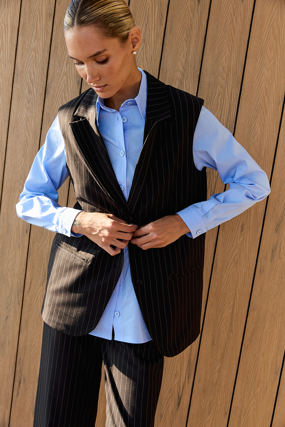 Жилет 6714 Черный