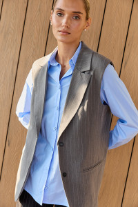 Жилет 6714 Серый