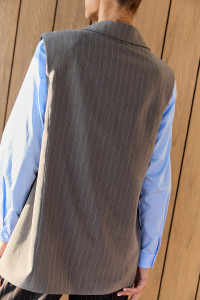 Жилет 6714 Серый