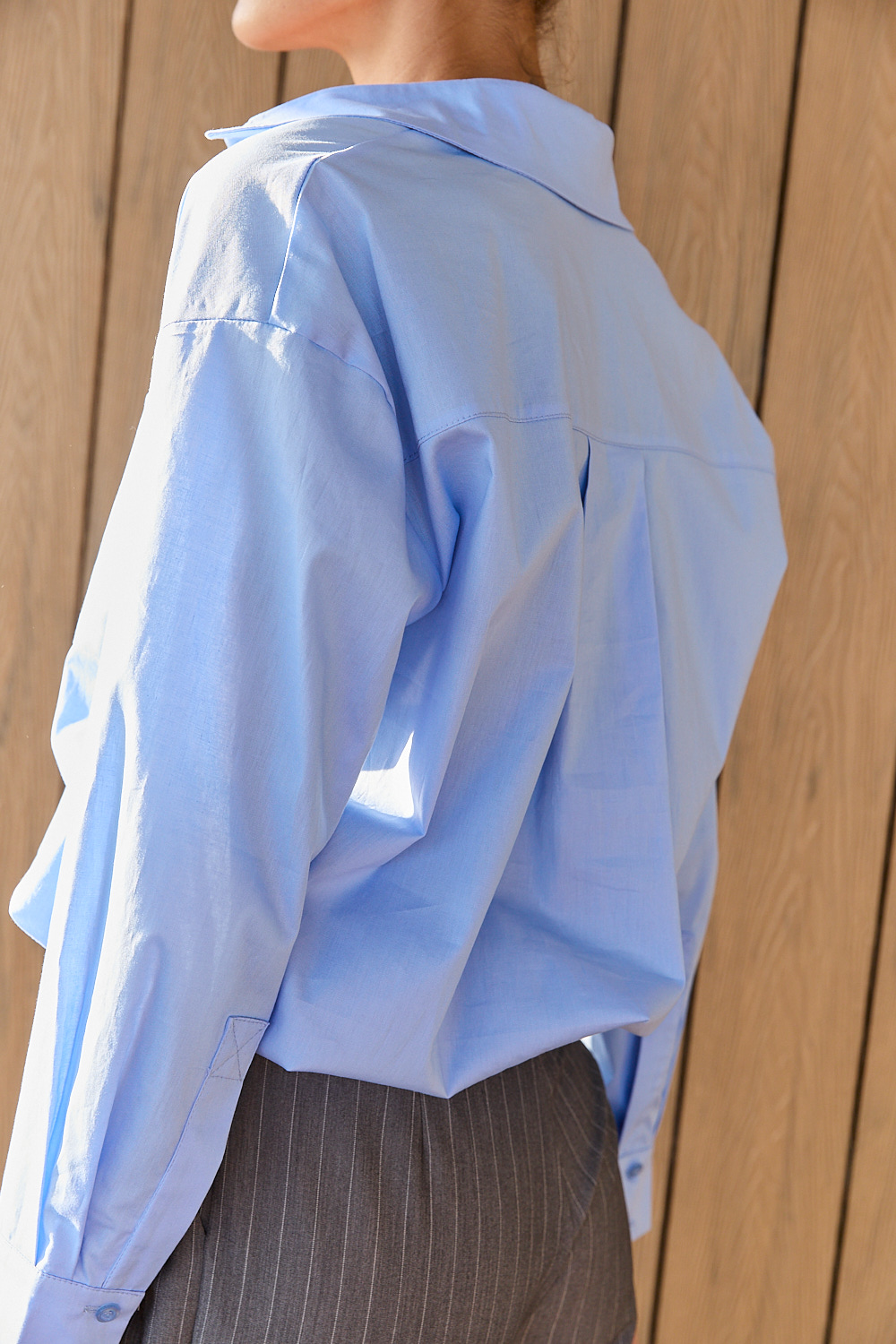 Рубашка 6718 Голубой