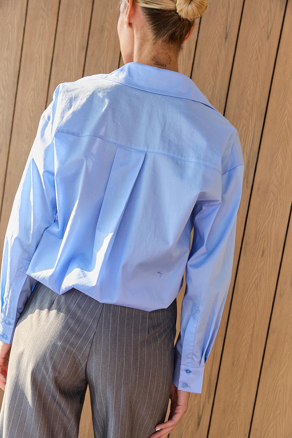 Рубашка 6718 Голубой