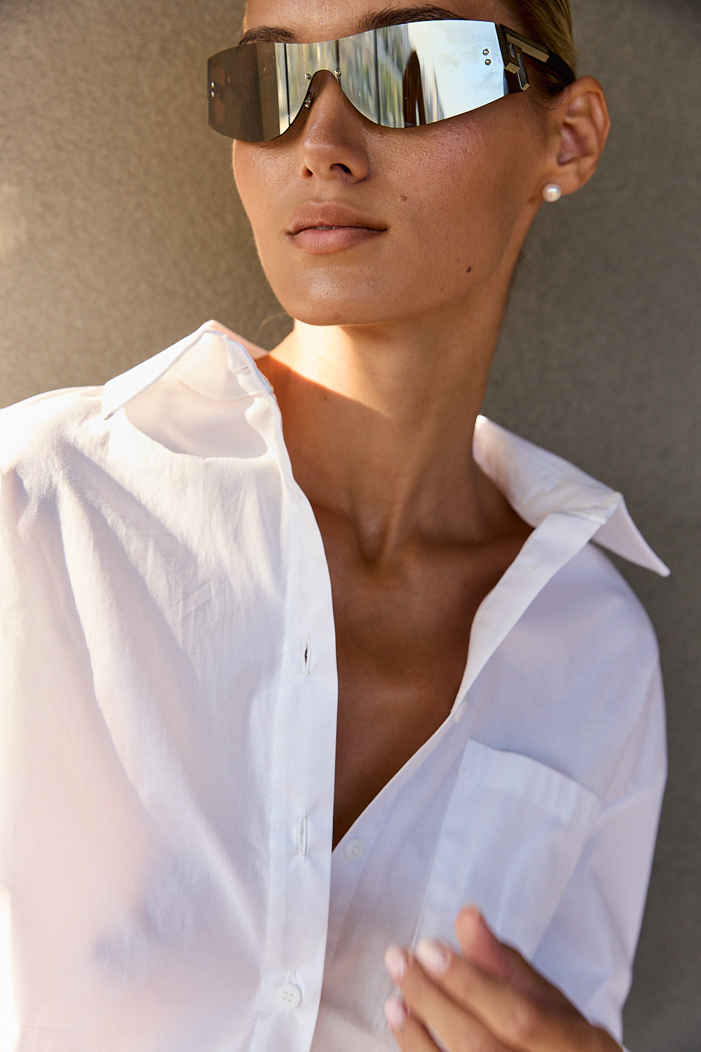 Рубашка 6718 Белый