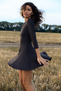 Платье 6704 Серый