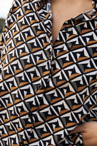 Рубашка 6707 Карамель