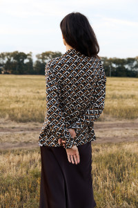 Рубашка 6707 Карамель