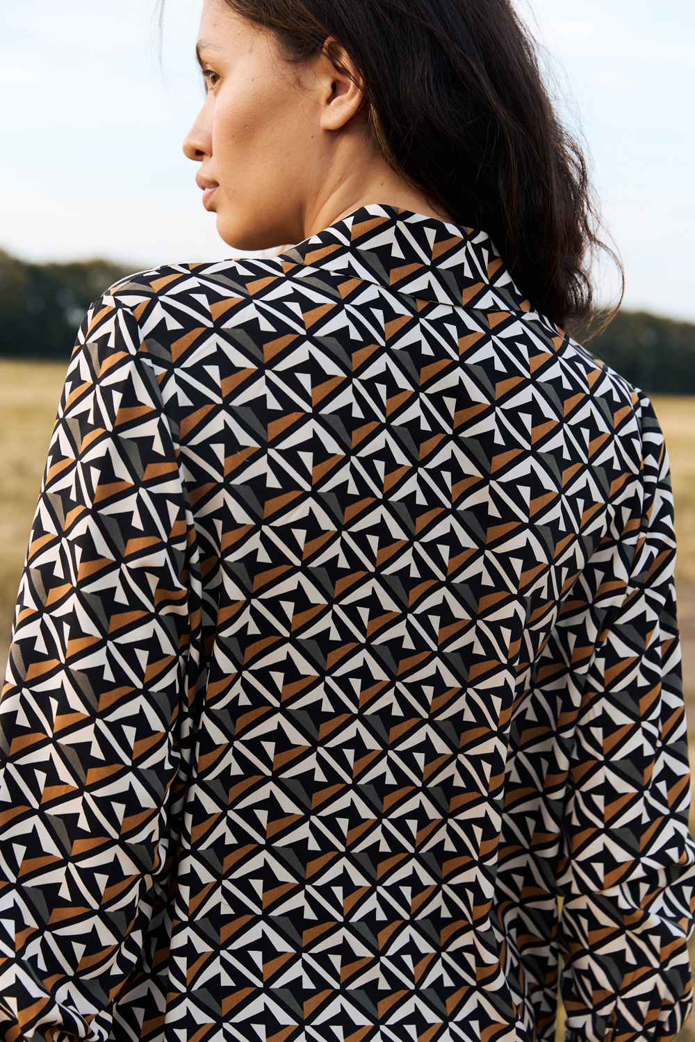 Рубашка 6707 Карамель