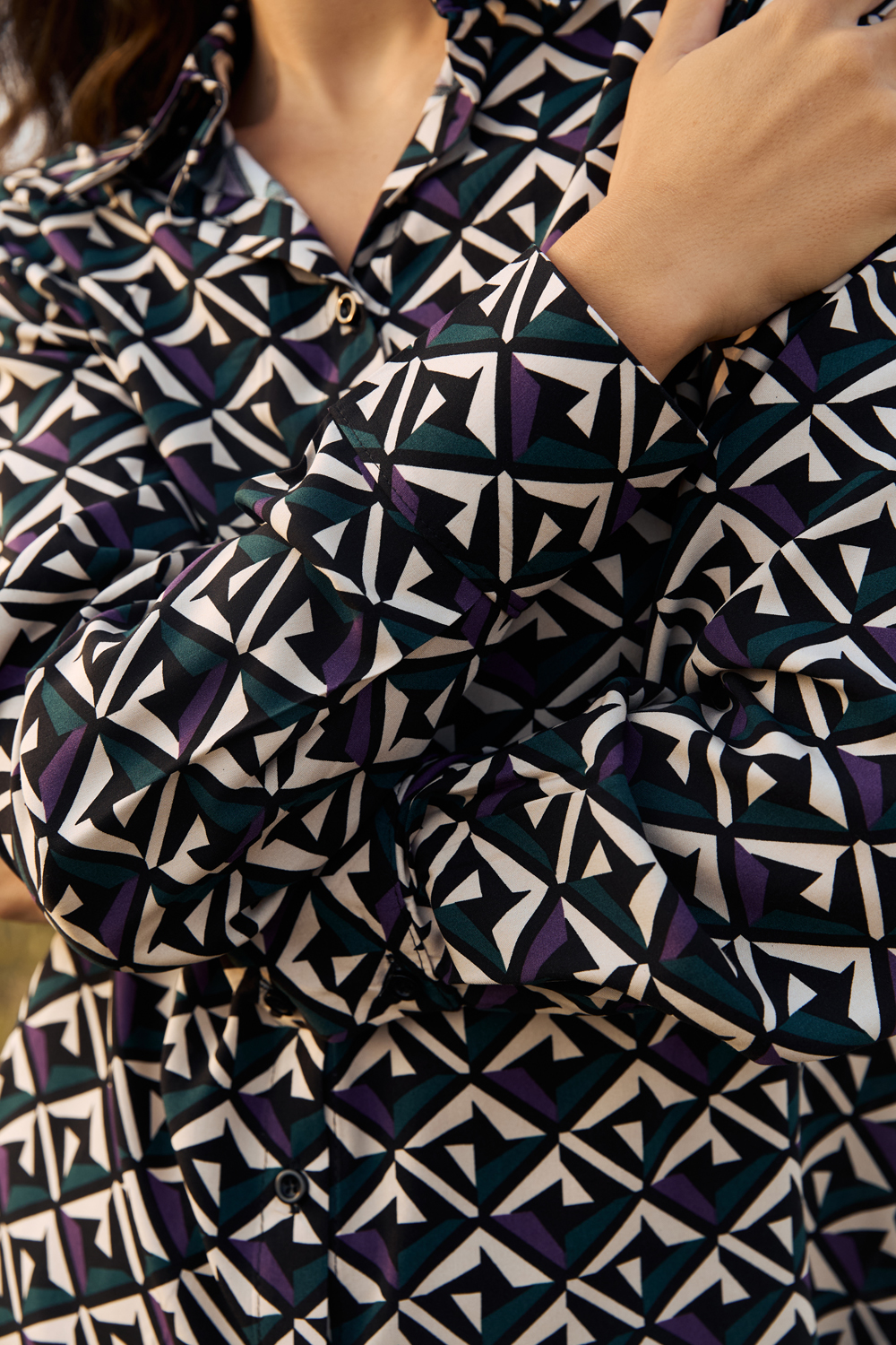 Рубашка 6707 Фиолетовый