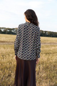 Рубашка 6707 Фиолетовый