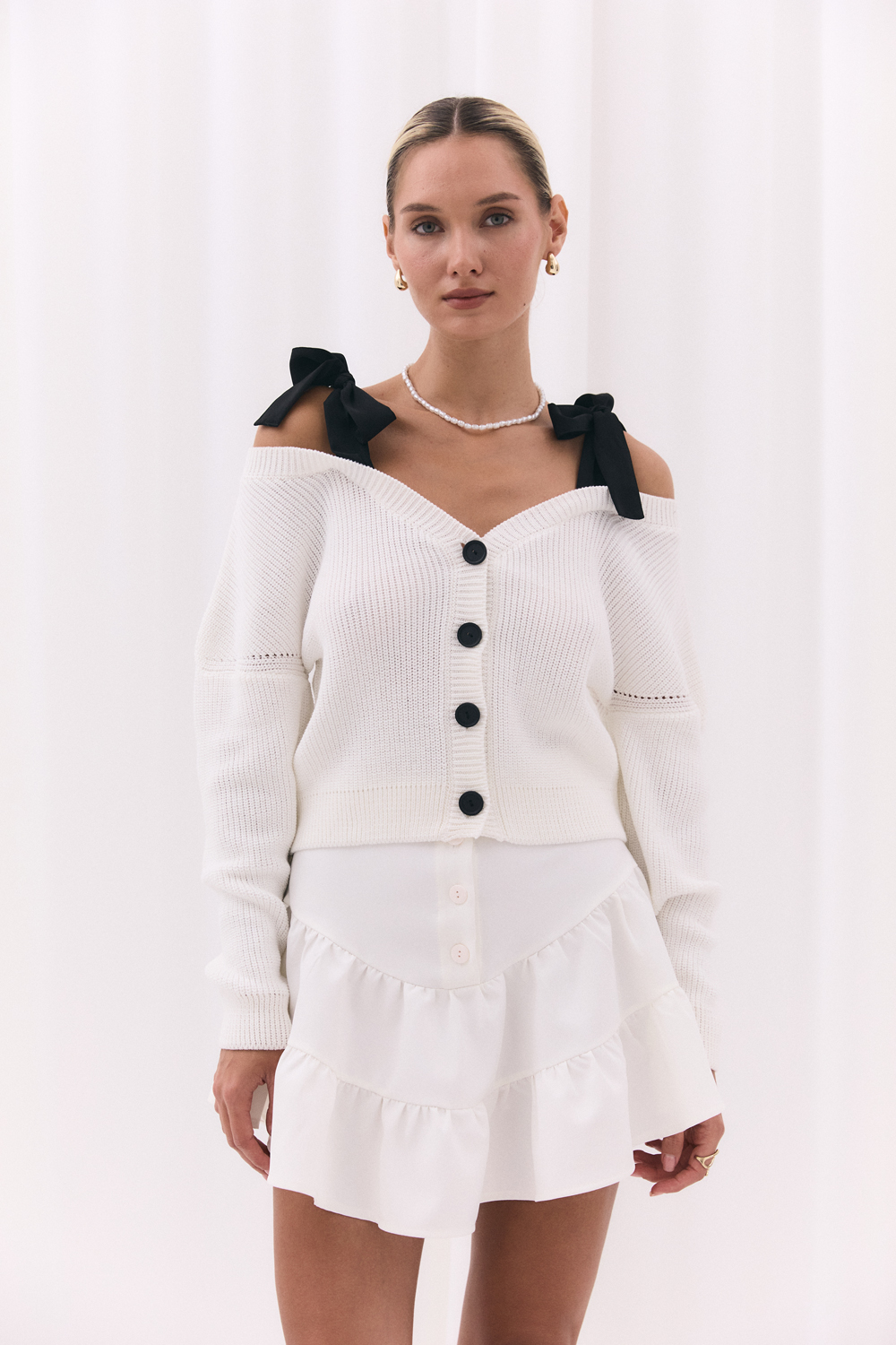 Кардиган 4106 Молочный