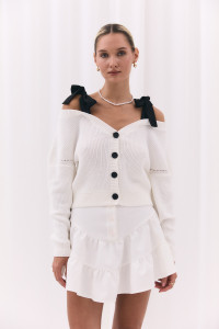 Кардиган 4106 Молочный