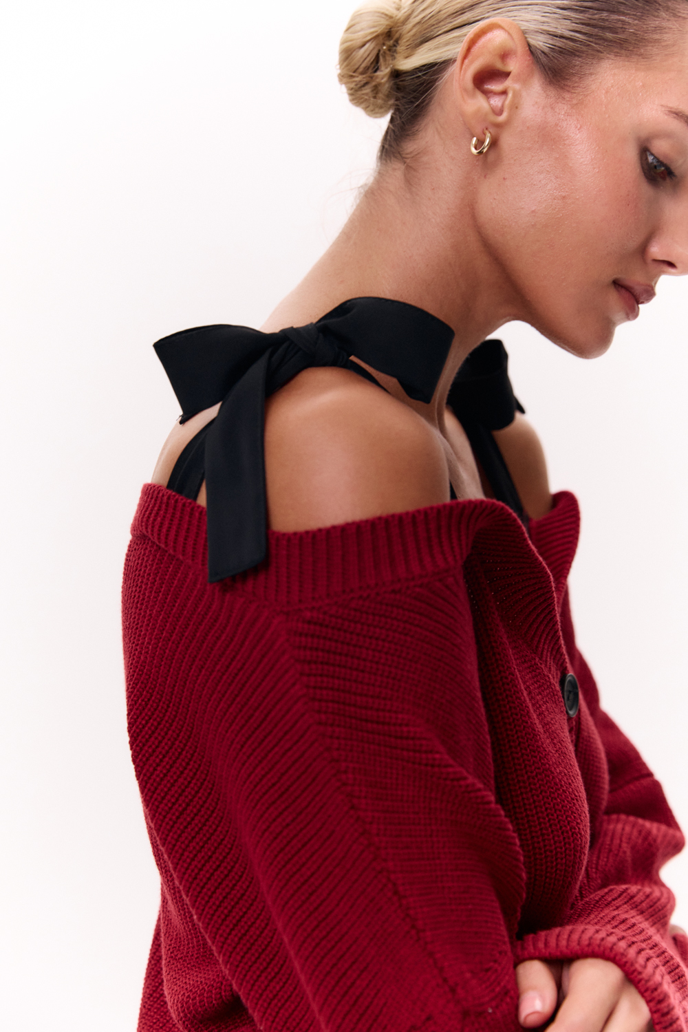 Кардиган 4106 Бордовый