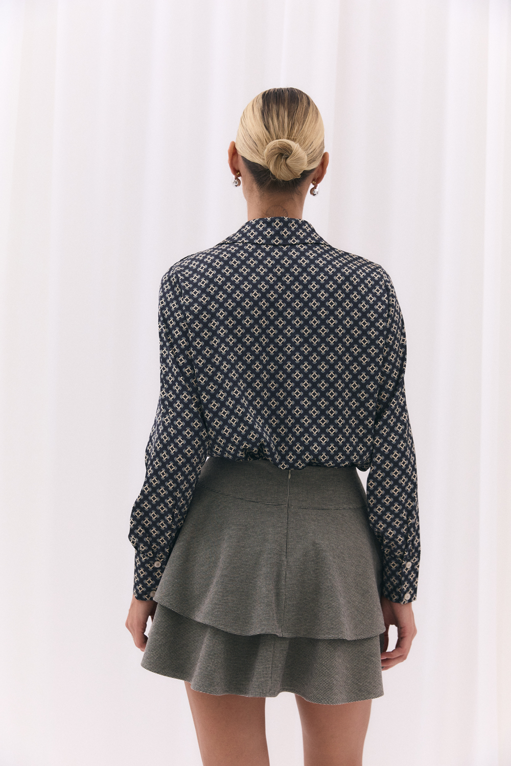 Рубашка 6721 Графит