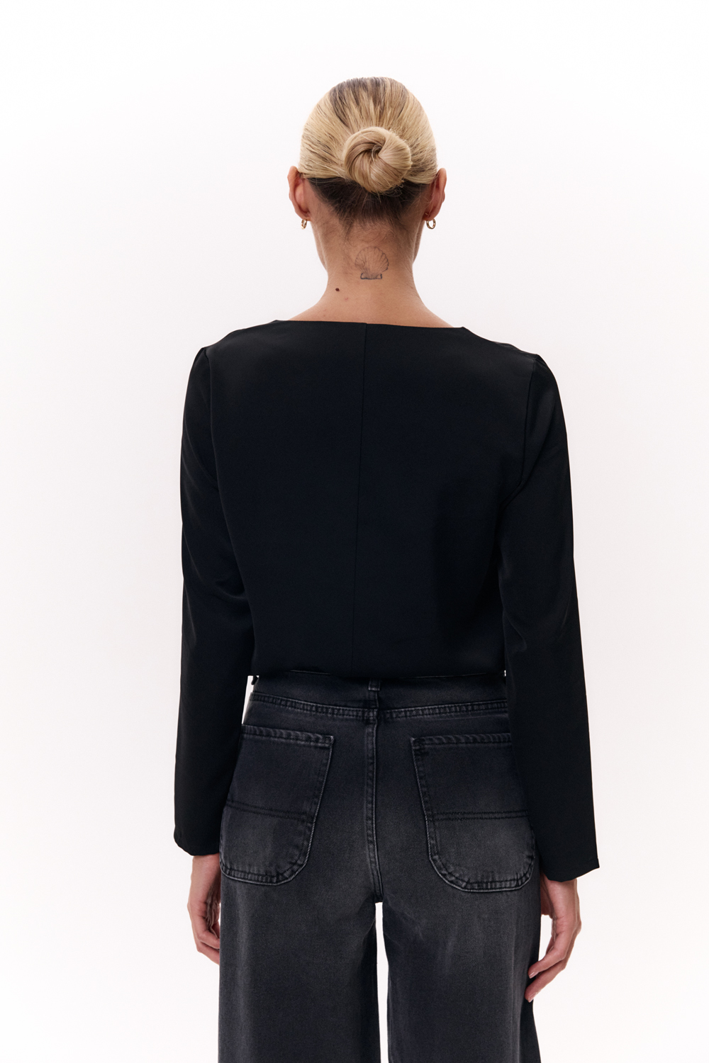 Блуза 6722 Черный