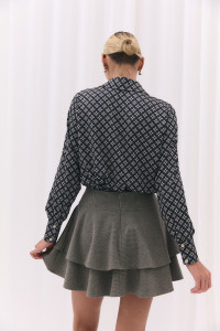 Юбка 6725 Серый