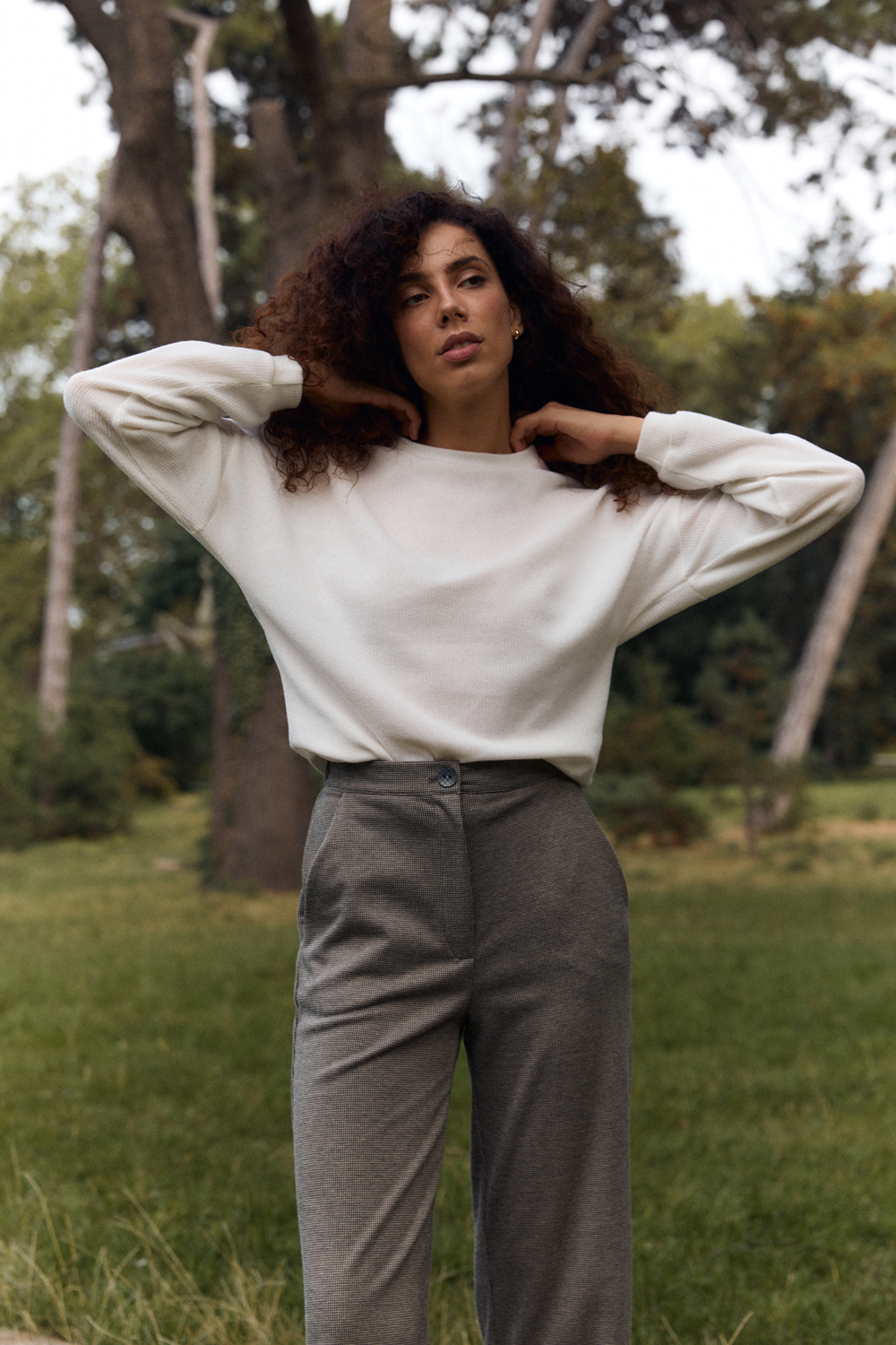 Свитшот 6539 Молочный