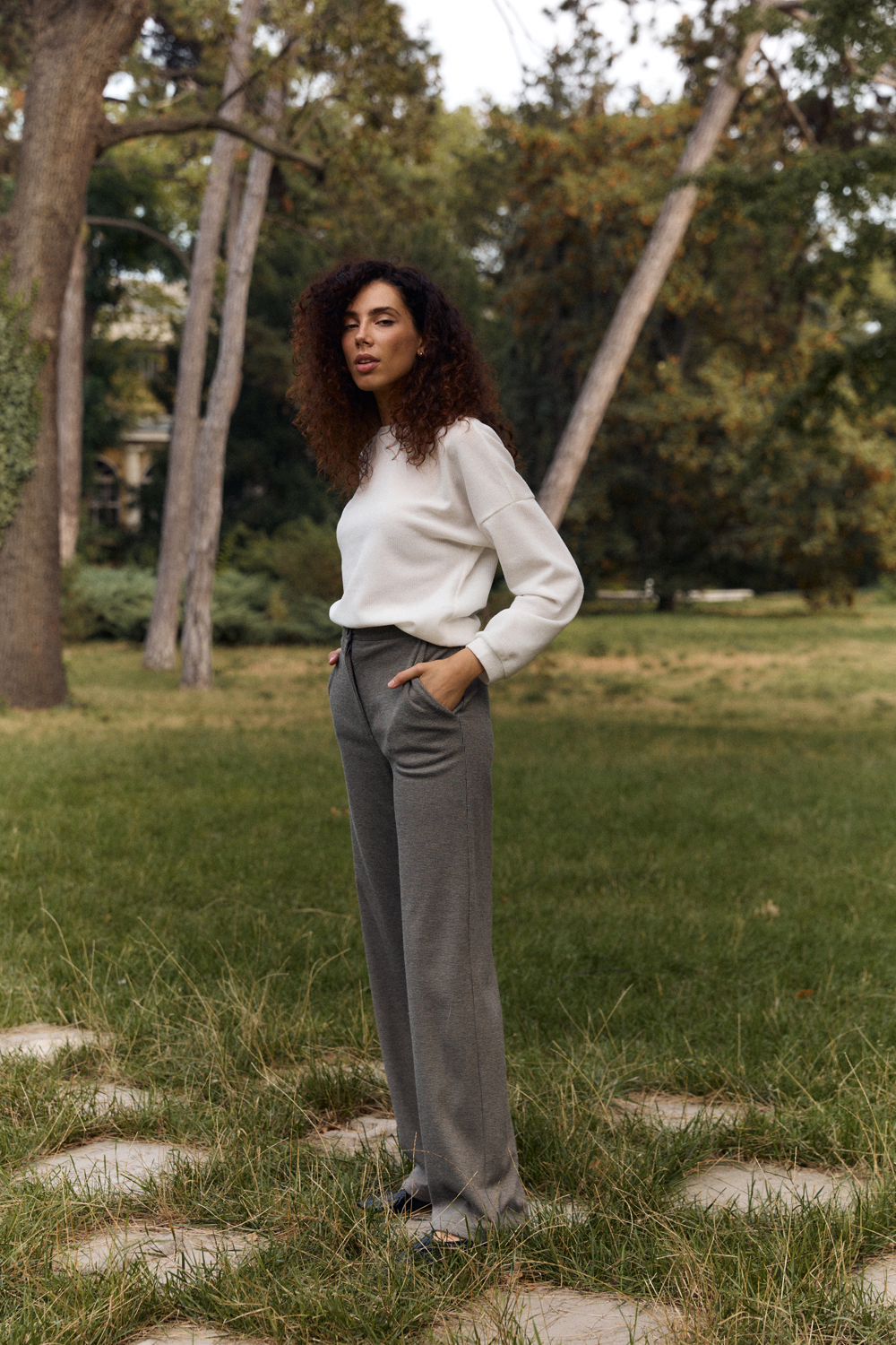 Свитшот 6539 Молочный