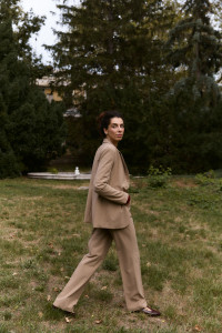 Пиджак 6728 Бежевый