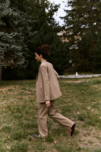 Пиджак 6728 Бежевый