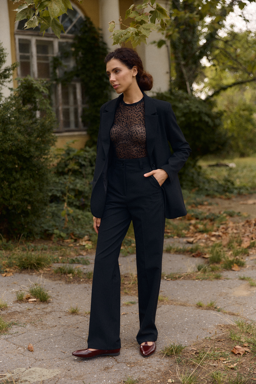 Брюки 6729 Черный