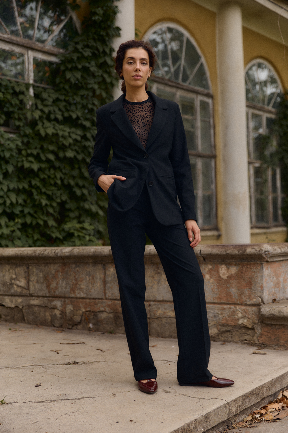 Брюки 6729 Черный