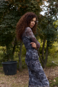 Платье 6734 Серый