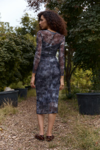 Платье 6734 Серый