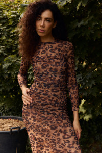 Платье 6734 Бежевый