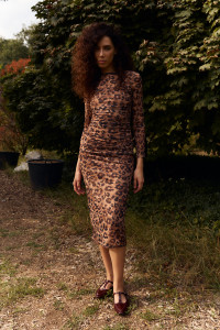 Платье 6734 Бежевый