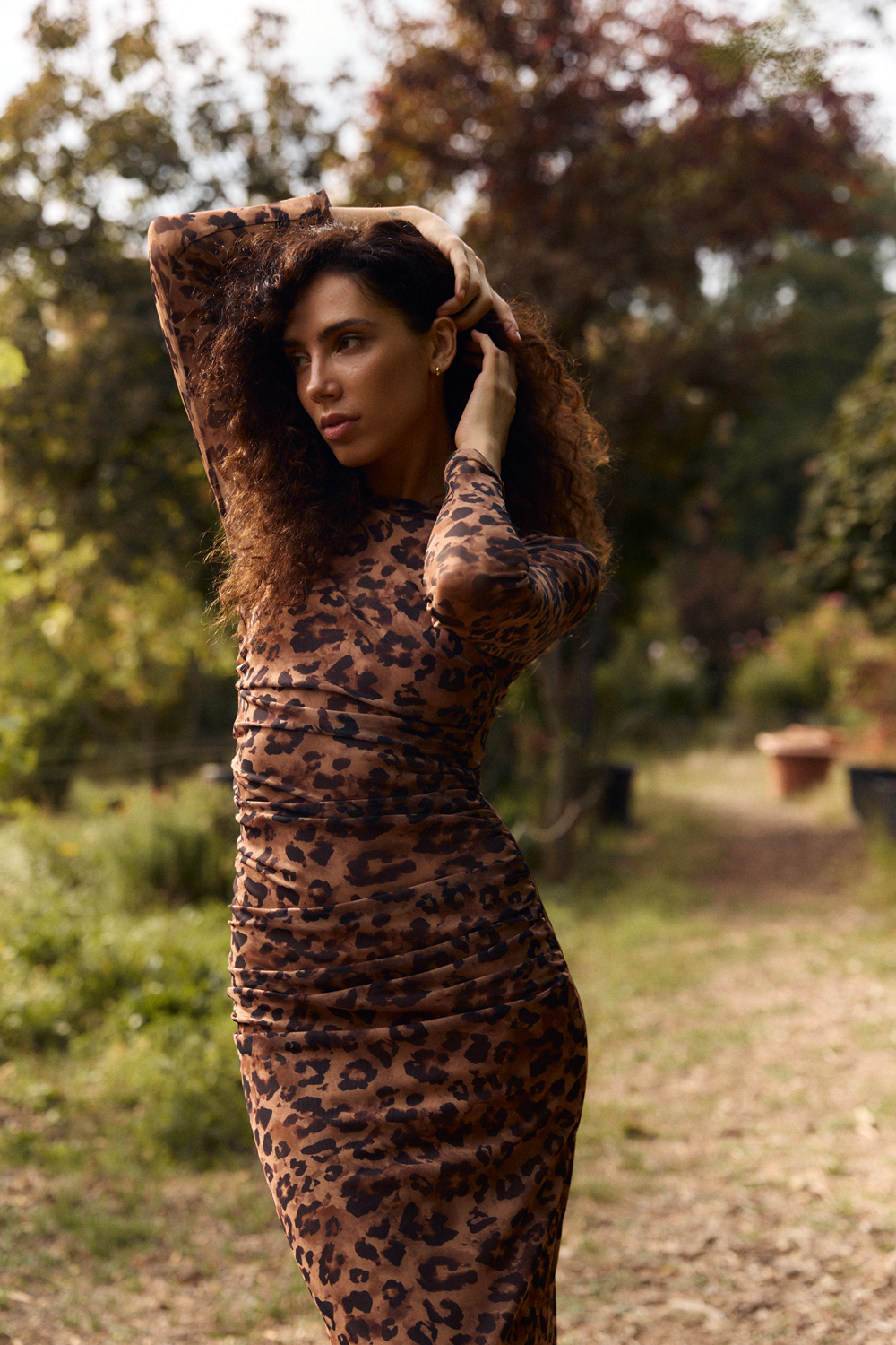 Платье 6734 Бежевый