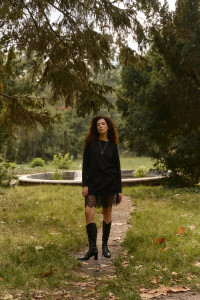 Платье 6742 Черный