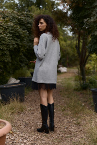 Платье 6742 Серый