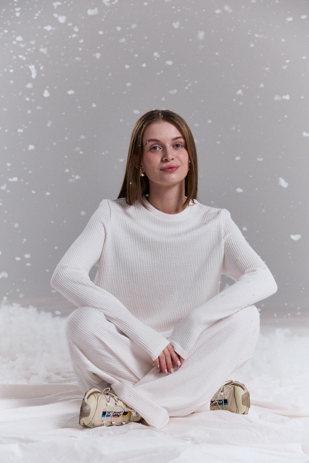 Костюм 6743 Молочный