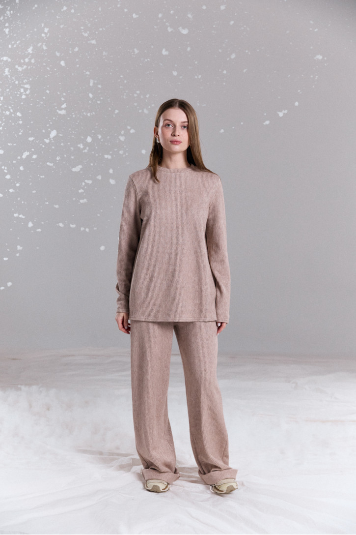 Костюм 6743 Бежевый