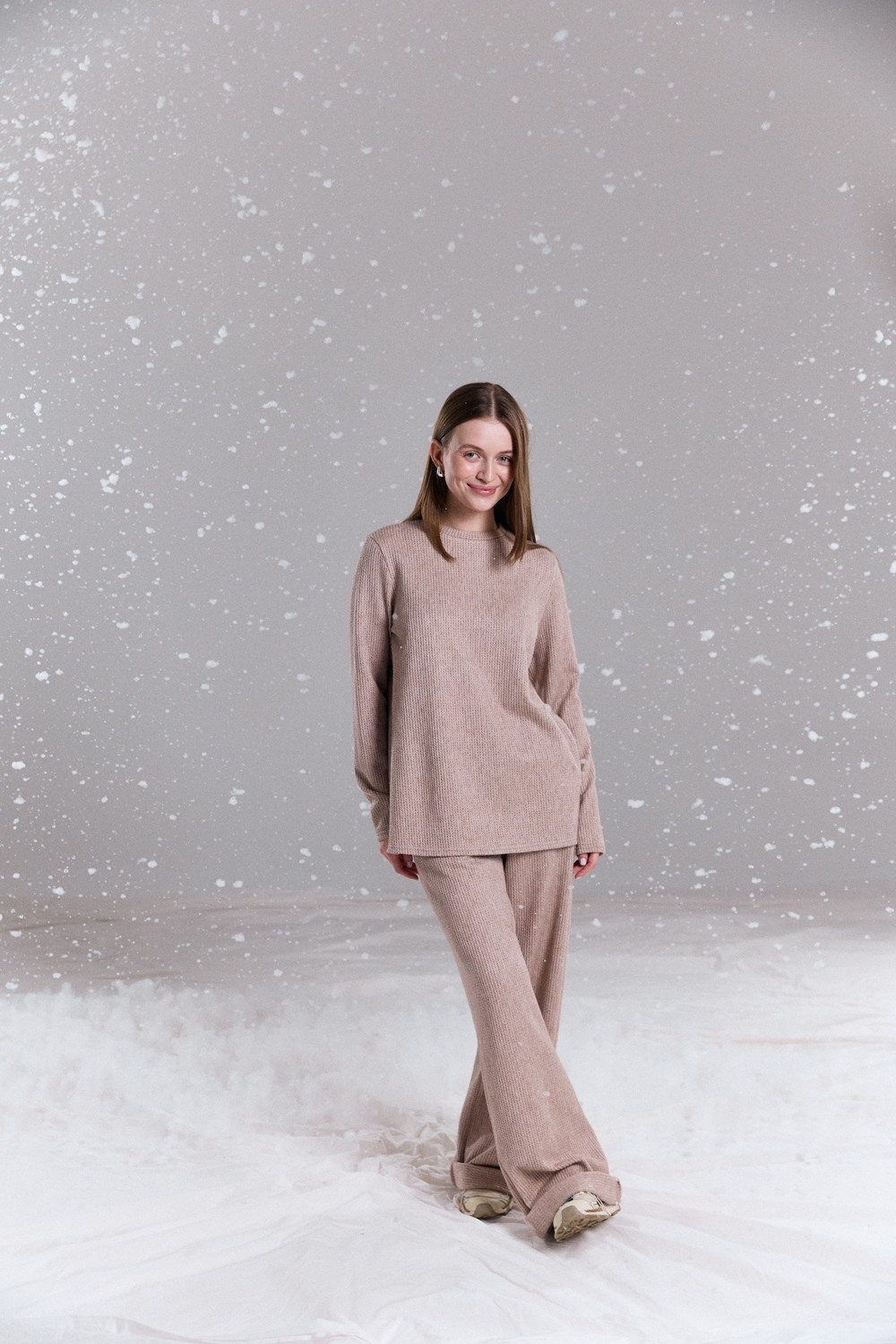 Костюм 6743 Бежевый