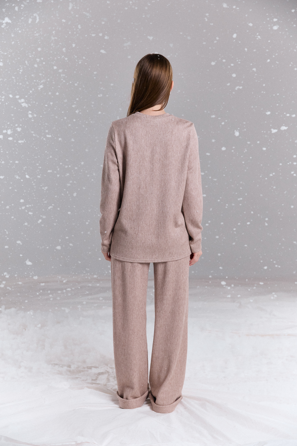 Костюм 6743 Бежевый