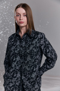 Рубашка 6744 Черный