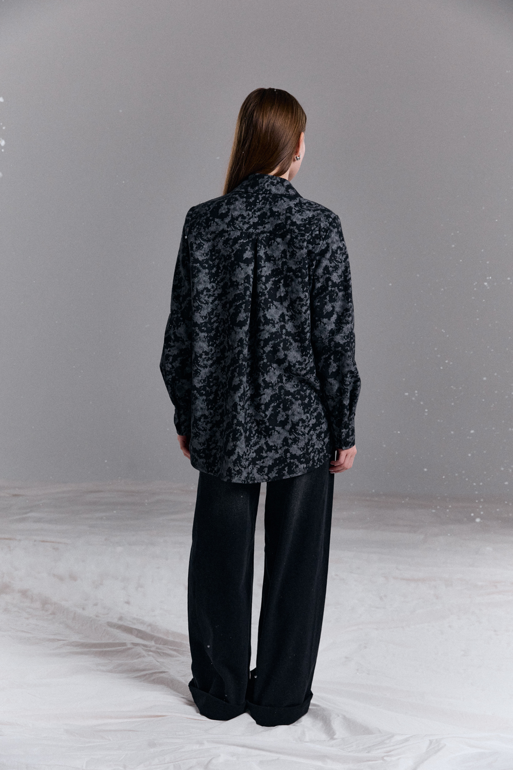 Рубашка 6744 Черный