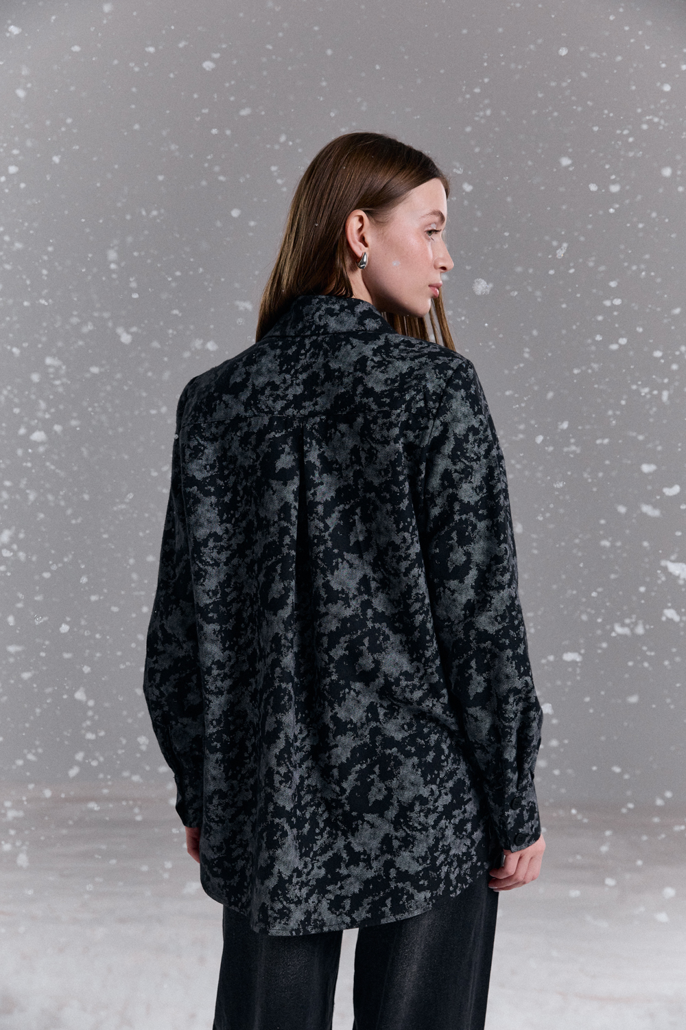 Рубашка 6744 Черный